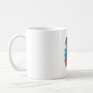 Mug TOUS LES AMÉRICAINS Amateurs de CHIENS pit bull