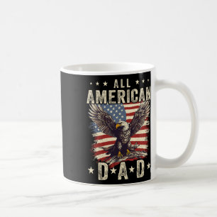Mug Tous les américains papa Eagle 4 juillet Fête des 