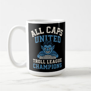 Mug Tous les Champions de la Ligue des Trolls Unis Cas