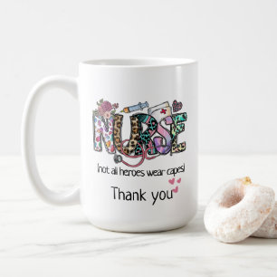 Mug "Tous les héros ne portent pas de capes", merci