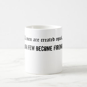Mug Tous les hommes ont créé l'égal