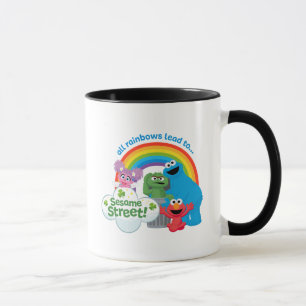 Mug Tous les Rainbows mènent à Sesame Street