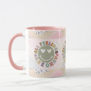 Mug Tous les sentiments sont acceptables Smiley past