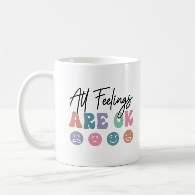 Mug Tous Les Sentiments Sont Ok (Gauche)