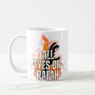 Mug TOUS LES YEUX SUR RAFAH - Massacre de Rafah Gaza P