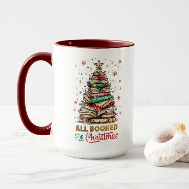 Mug Tous réservés pour Noël (Avec donut)