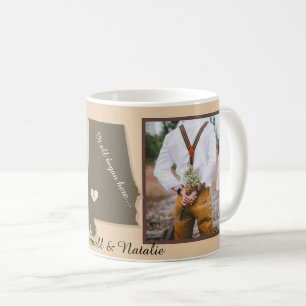 Mug Tout a commencé ici, Alabama Photo Personnaliser