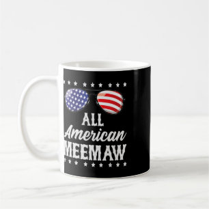 Mug Tout à fait américaine Meemaw 4 juillet Jour de l'