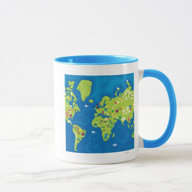 Mug Tout autour du monde (Droite)