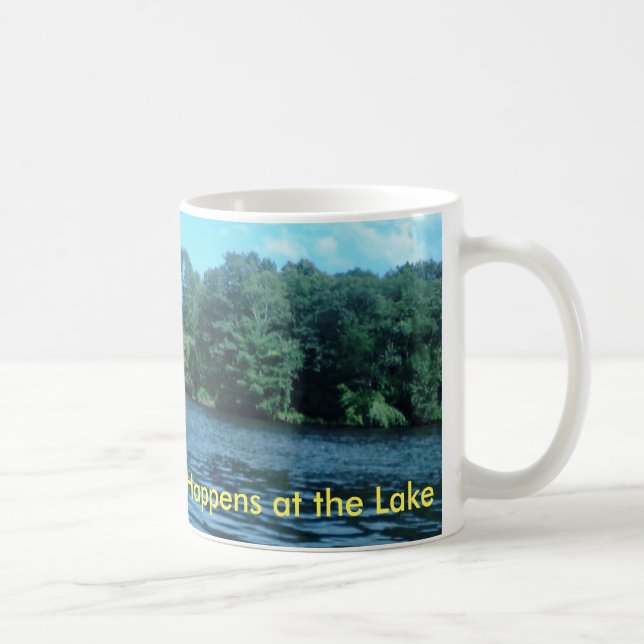 Mug Tout bon se produit au lac (Droite)