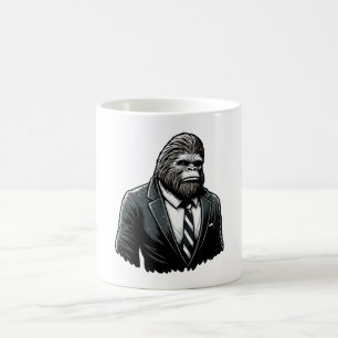 Mug Tout Business Bigfoot - Drôle élégant Sasquatch