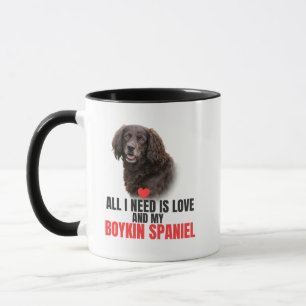 Mug Tout ce dont j'ai besoin, c'est d'amour et de mon