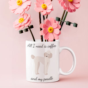 Mug Tout ce dont j'ai besoin c'est du café et mon cani