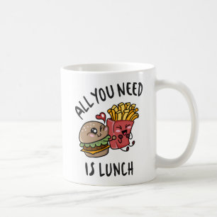 Mug Tout ce dont tu as besoin, c'est de déjeuner