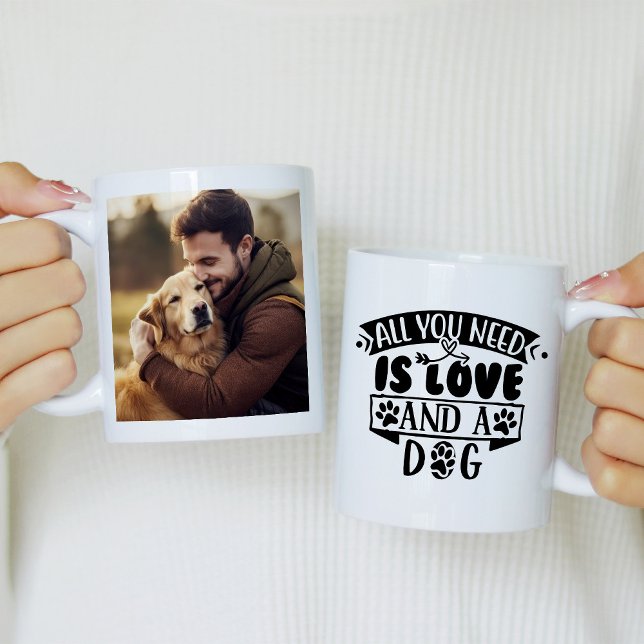 Mug Tout ce dont vous avez besoin c'est d'amour et une (Créateur téléchargé)