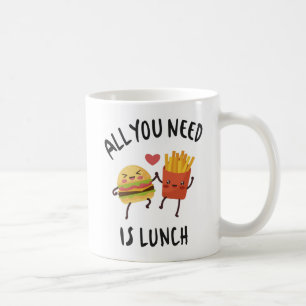 Mug Tout ce dont vous avez besoin c'est le déjeuner