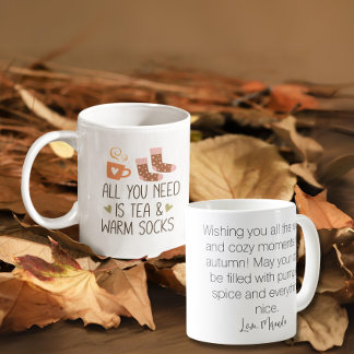 Mug Tout ce dont vous avez besoin est Automne avec un 