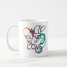 Mug Tout ce dont vous avez besoin est l'amour