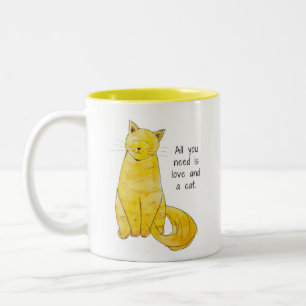 Mug - Tout ce dont vous avez besoin est l'amour et