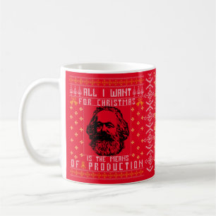 Mug Tout ce que je veux pour Noël, c'est les moyens de