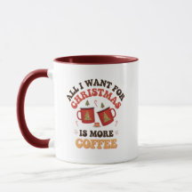 Tout ce que je veux pour Noël c'est plus de café
