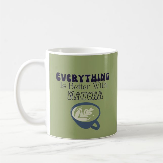 Mug Tout est Matcha (Gauche)