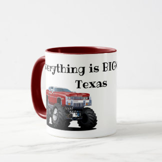 Mug "Tout est plus grand au Texas"