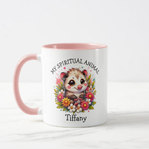 Mug Tout est Possum-ble Clin personnalisé