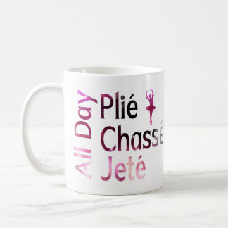 Mug Tout le Jour Plie, Chasse, Jete ~ Conception de Ba