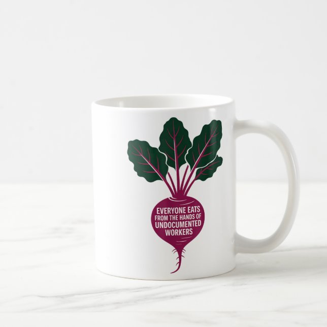 Mug Tout Le Monde Mange Des Mains Des Travailleurs San (Droite)