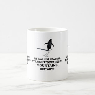 Mug Tout le monde suit le chemin, mais personne ne dem