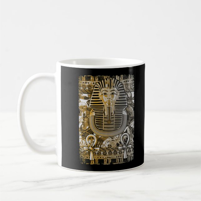 Mug Toutankhamon Égypte ancienne Pharoah roi Tut Ankh (Gauche)