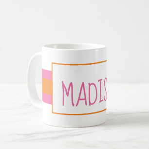 Mug Toute Couleur Ruban Bande Musique Personnalisée