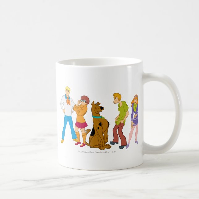Mug Toute la bande 15 Mystery Inc (Droite)