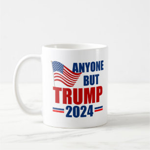 Mug Toute personne sauf Trump drôle élection de 2024