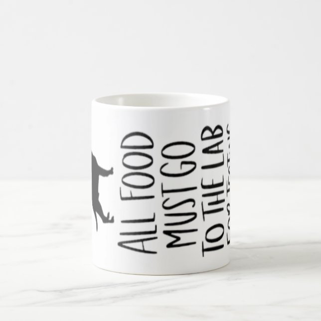 MUG TOUTES LES NOURRITURE DOIVENT ALLER AU LABORATOIRE (Centre)