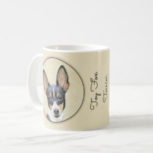 Mug Toy Fox Terrier Peinture - Cute Original Chien Art