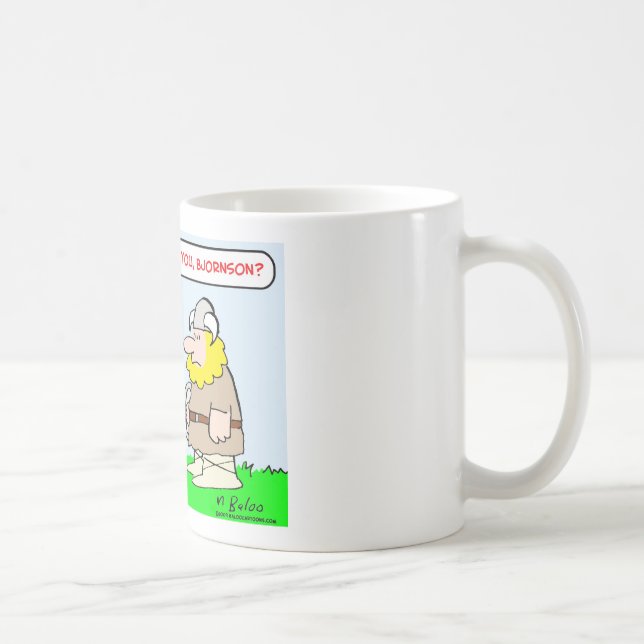 Mug tracassement de klaxons de Vikings (Droite)