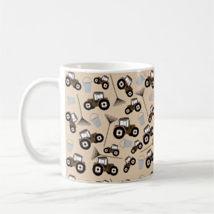 Mug Tracteur Camion Motif Équipement agricole