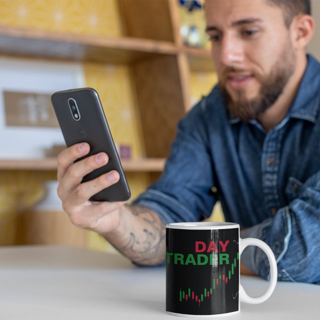 Mug Trader stock (Créateur téléchargé)