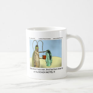 Mug Tragédie @ Roach Motel Cadeaux Drôles T-shirts Tas