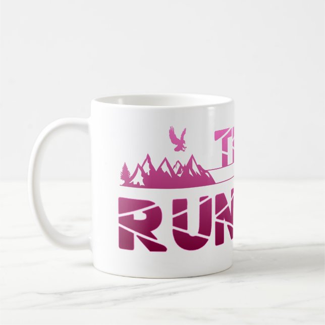 Mug Trail Running Adler Bergen Wald Chaussures de bois (Gauche)