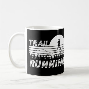 Mug Trail Running au coucher du soleil avec Bergen et 