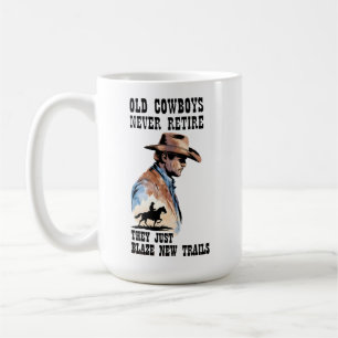 Mug Trailblazers de vieux cowboys de la retraite de l'