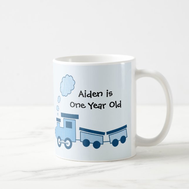 Mug Train bleu Choo Choo (Droite)