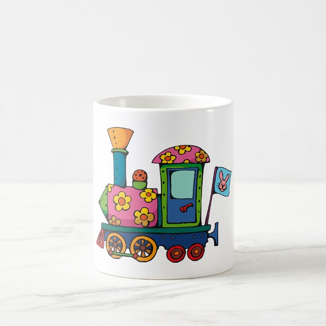 Mug Train de fleurs jouet (Créateur téléchargé)