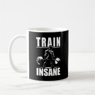 Mug Train fou - Gymnase Motivationnelle, Fitness d'ent
