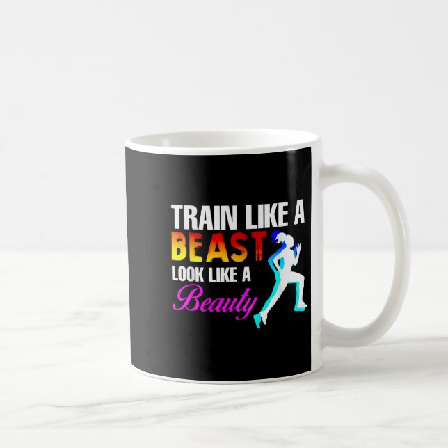 Mug Train Like A Look Like A Beauty Fitness  (Droite)