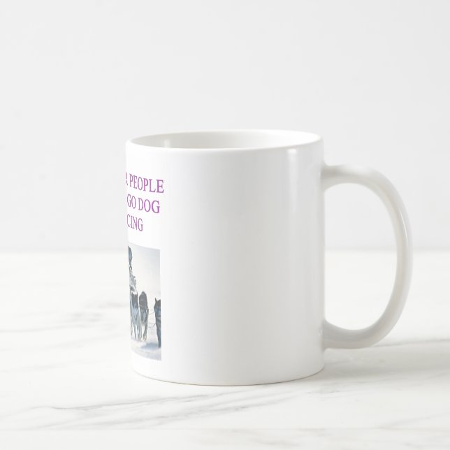 Mug traîneau de chien emballant l'amant d'iditarod (Droite)