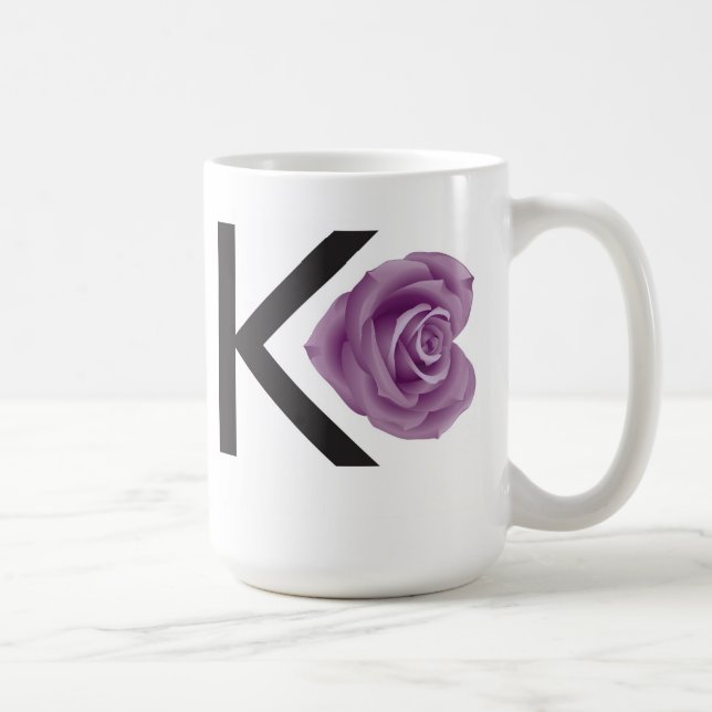 Mug Traitant la Rose-tasse de Kayla grande (Droite)